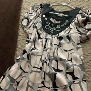 Satin Long Shirt/Short Dress